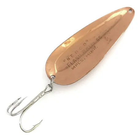 Nebco FlashBait 66 Ondulante, Rame, 21g, Profilo Allungato, #8632