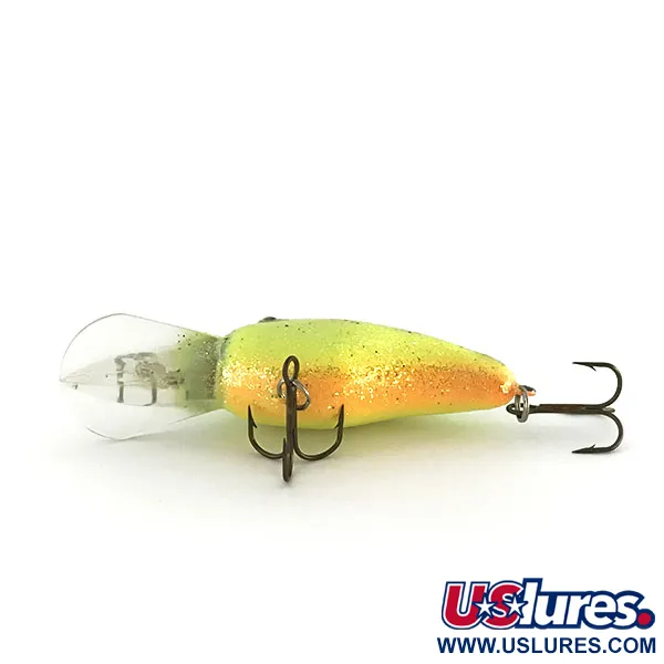 Strike King 4XD Crankbait, Chartreuse, 10g, Deep Diver, #9238