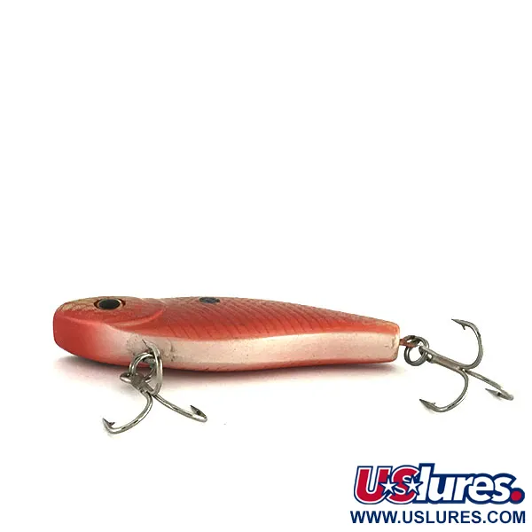 Bass Pro Shops XTS Lipless Crankbait, Rosso/Oro/Nero, 14g, Rattling, #8636