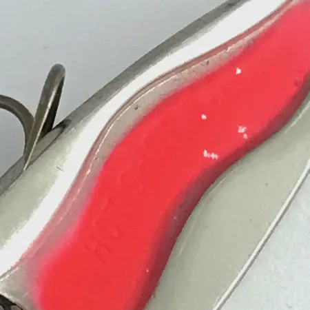 Cucchiaino Luhr Jensen Hot Shot W UV, Nickel/Pink, 4,5g, UV, #8665