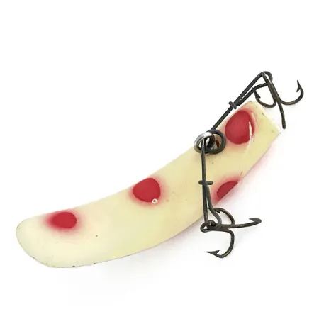 Yakima Bait FlatFish F6 Esca, Bianco / Rosso, 3g, Spreader Bar, #8668