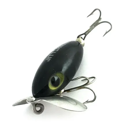 Fred Arbogast Jitterbug Topwater, Nero, 7g, Paletta a Cuore, #8671
