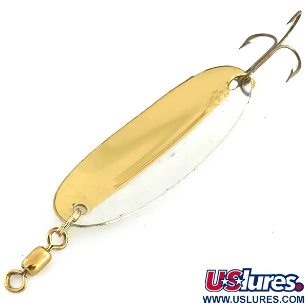 Ondulante Williams Wabler W50, Oro / Argento, 14g, Nervatura, #8674