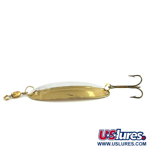 Ondulante Williams Wabler W50, Oro / Argento, 14g, Nervatura, #8674