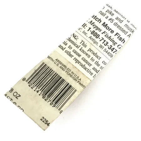 Mepps Aglia 1 dressed Cucchiaino, Argento, 3,5g, Amo piumato, #8678