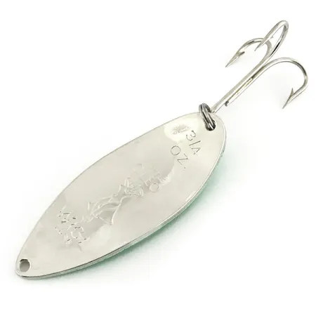 Seneca Little Cleo (Hula Girl) Glow Ondulante, Verde/Bianco, 21g, #8684