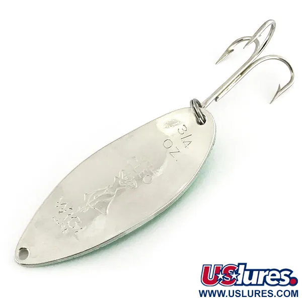 Seneca Little Cleo (Hula Girl) Glow Ondulante, Verde/Bianco, 21g, #8684