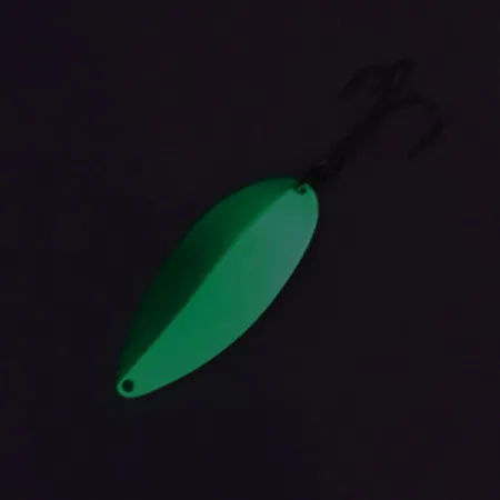 Seneca Little Cleo (Hula Girl) Glow Ondulante, Verde/Bianco, 21g, #8684