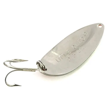 Acme Little Cleo Glow Ondulante, Bianco/Arancio/Nickel, 11g, #8687