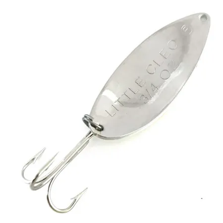 Acme Little Cleo Glow Ondulante, Bianco/Rosso/Nickel, 21g, Glow, #8689