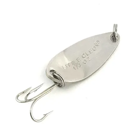 Acme Little Cleo Ondulante, Nickel / Blu, 3.5g, Made in USA, #8694