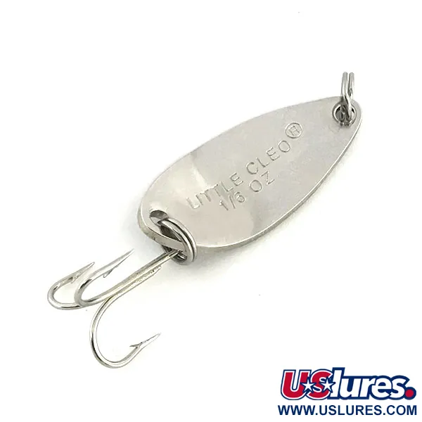 Acme Little Cleo Ondulante, Nickel / Blu, 3.5g, Made in USA, #8694