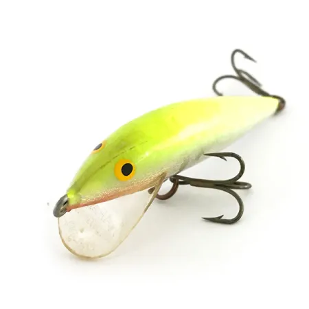 Rapala Countdown S7 Minnow, Chartreuse, 8g, fluorescente, #8704