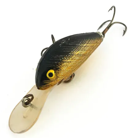 Bill Norman Little Scooper Crankbait, Oro, 7g, Vintage, #8706
