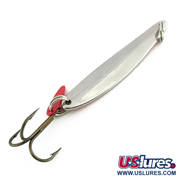 Bay De Noc Swedish Pimple UV Jig, Nichel/Arancio, 7g, Nastro UV, #8729