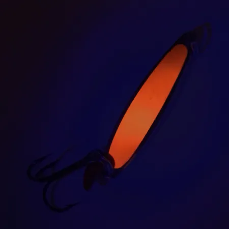 Bay De Noc Swedish Pimple UV Jig, Nichel/Arancio, 7g, Nastro UV, #8729