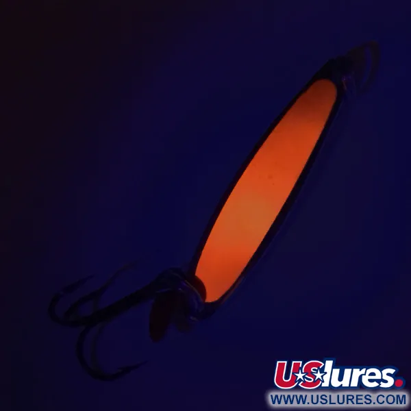 Bay De Noc Swedish Pimple UV Jig, Nichel/Arancio, 7g, Nastro UV, #8729