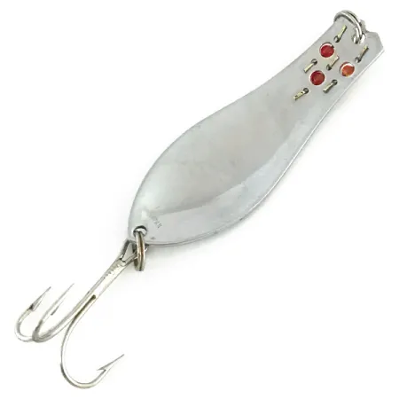 Herter's Canadian Spoon Ondulante, Nichel / Occhi Rossi, 10g, #8747