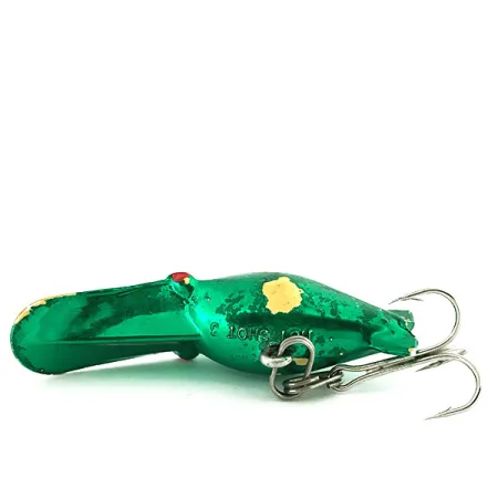 Luhr Jensen Hot Shot 3, 5,5g Green Metallic, Esca da Traina #8750