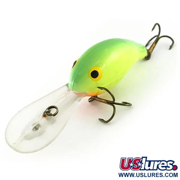 Bandit 300 Crankbait Profondità, Chartreuse, 10g, Luminescente, #8753