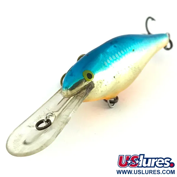 Rapala Shad Rap Deep Runner 07 Esca, Blu/Argento, 8g, Balsa, #8756