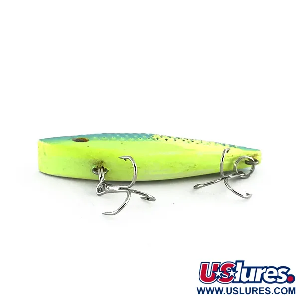 Strike King Diamond Shad UV Lipless Crankbait, Blu-verde/UV, 12g, #8759