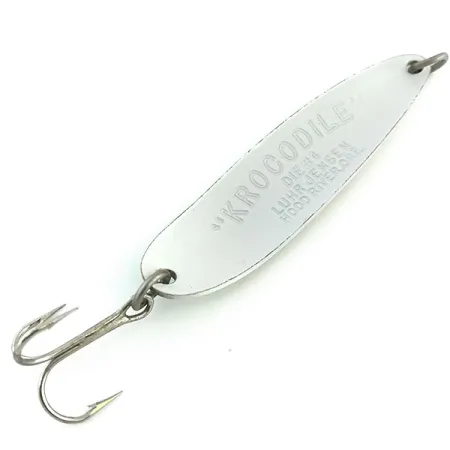 Luhr Jensen Krocodile Die #3 Ondulante, Perla/Verde, 14g, Glow, #8771