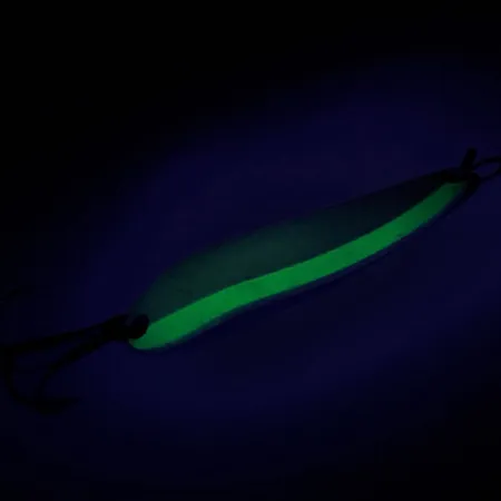 Luhr Jensen Krocodile Die #3 Ondulante, Perla/Verde, 14g, Glow, #8771