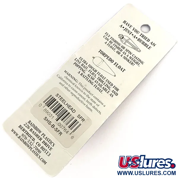 Rainbow Plastics Steelhead UV Ondulante, Arancione Fluorescente, 14g, #8780