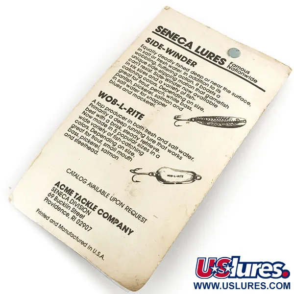 Seneca Little Cleo (Hula Girl) Ondulante, Nickel / Verde, 11,3g, #8786