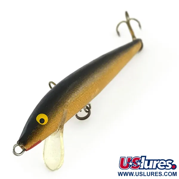 Rapala Original Floater F9 Esca, G (Oro), 9cm, Legno di balsa, #8795