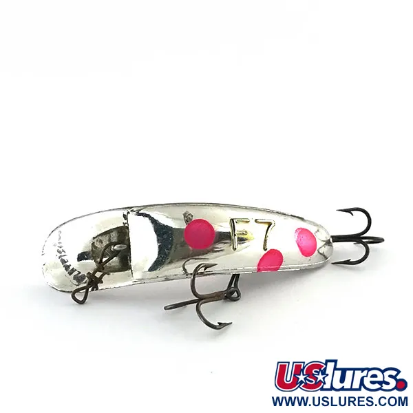 Yakima Bait FlatFish F7 Esca, Argento / Rosso, 3,6g, Traina, #8799