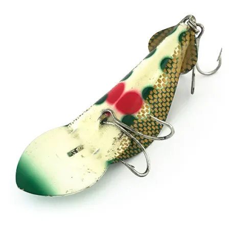 Buck Perry Spoonplug, Verde/Oro, 14g, Nido d'ape, #8800