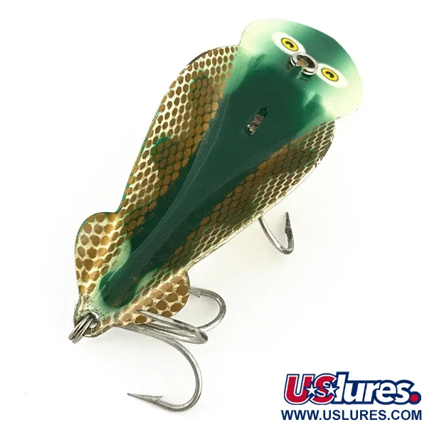 Buck Perry Spoonplug, Verde/Oro, 14g, Nido d'ape, #8800