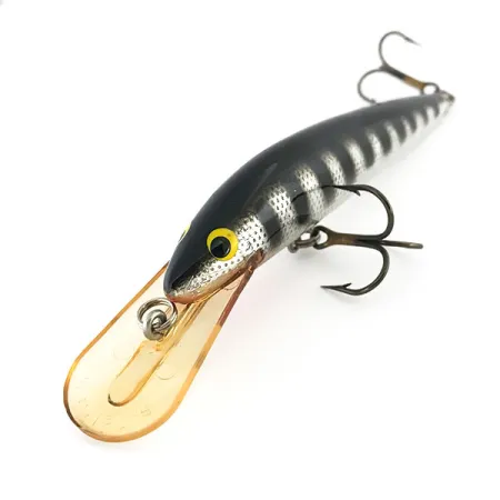 Bagley's Diving Bang-O-Lure, Argento / Nero, 12.5g, Balsa, #8828
