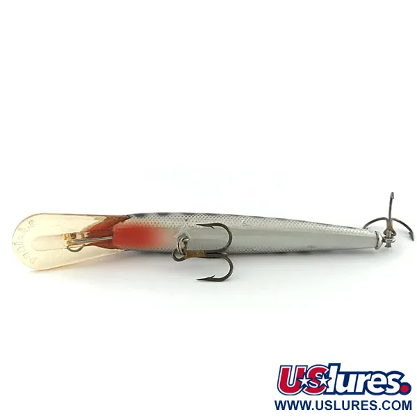 Bagley's Diving Bang-O-Lure, Argento / Nero, 12.5g, Balsa, #8828