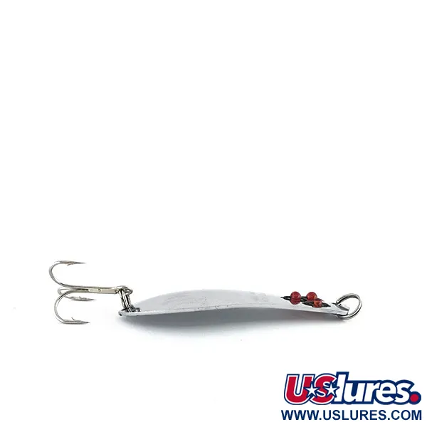 Herter's Canadian Spoon Ondulante, Nichel / Occhi rossi, 10g, #8835