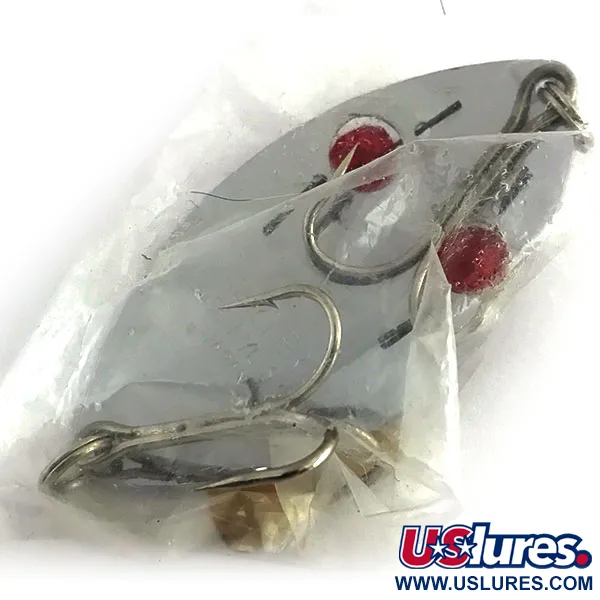 Herter's Glass eye spoon Ondulante, Nickel / Occhi Rossi, 28g, #8836