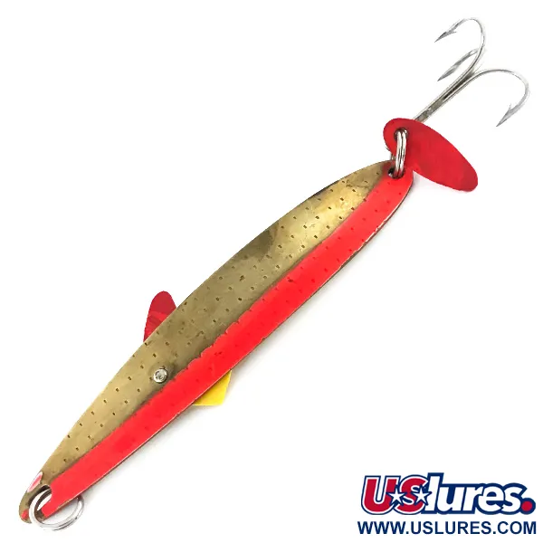 Bay De Noc Laker Taker UV Ondulante, Oro/Arancio UV, 21g, #8854