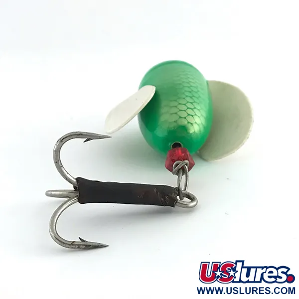 Luhr Jensen Spin-n-Glo Esca, Verde, 11g, Design alato, #8856