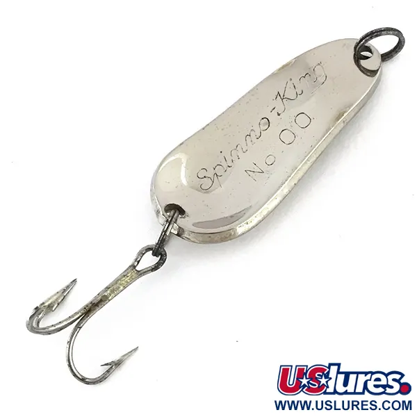 Weller Spinno-King 00 Ondulante, Nickel, 7g, Design Vintage, #8868