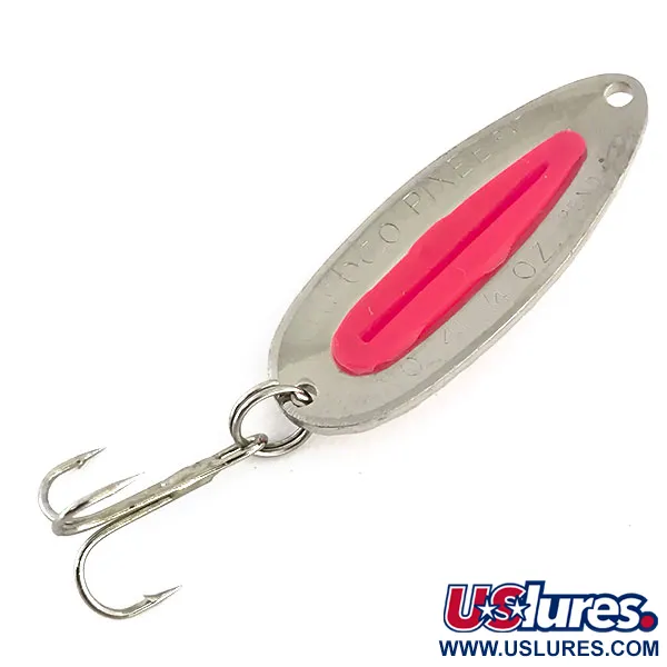 Nebco Pixee Cucchiaino, Nichel Martellato/Rosa, 7g, Inserto, #8874