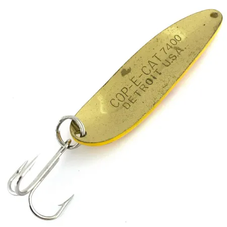 Dardevle Cop-E-Cat 7400 Ondulante, Five of Diamonds, 19g, Oro, #8880