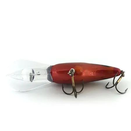 Strike King Pro Model 5XD Crankbait, Rosso/Nero, 18g, Rattling, #8913