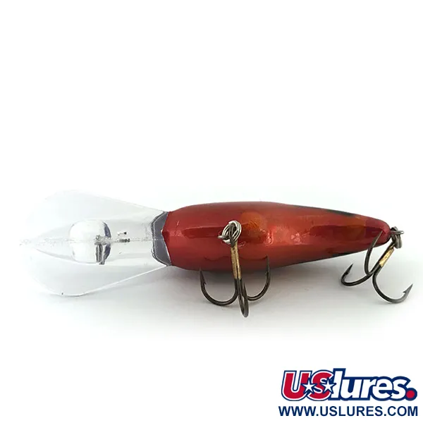 Strike King Pro Model 5XD Crankbait, Rosso/Nero, 18g, Rattling, #8913