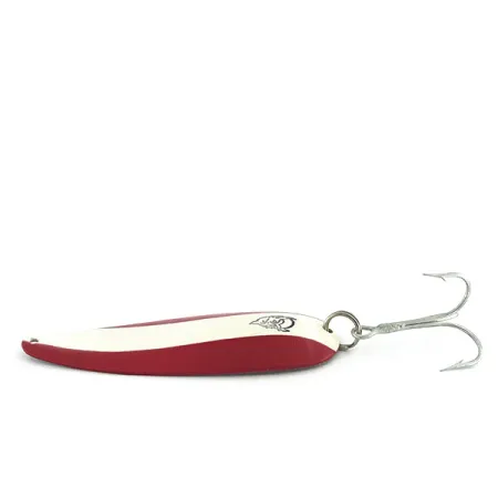 Ondulante Eppinger Dardevle, Rosso/Bianco/Nickel, 28g, Concavo, #8940