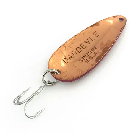 Eppinger Dardevle Midget Ondulante, Rosso/Bianco/Rame, 6g, Vintage, #8942