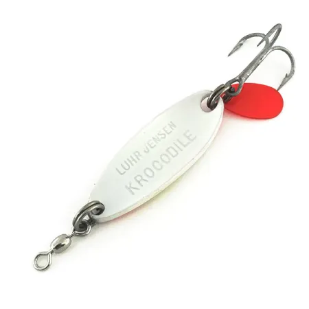 Luhr Jensen Krocodile Ondulante, Rainbow, 7g, Ottone, #8945