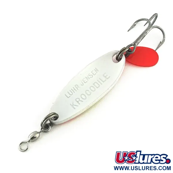 Luhr Jensen Krocodile Ondulante, Rainbow, 7g, Ottone, #8945