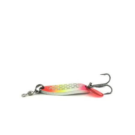 Luhr Jensen Krocodile Ondulante, Rainbow, 7g, Ottone, #8945